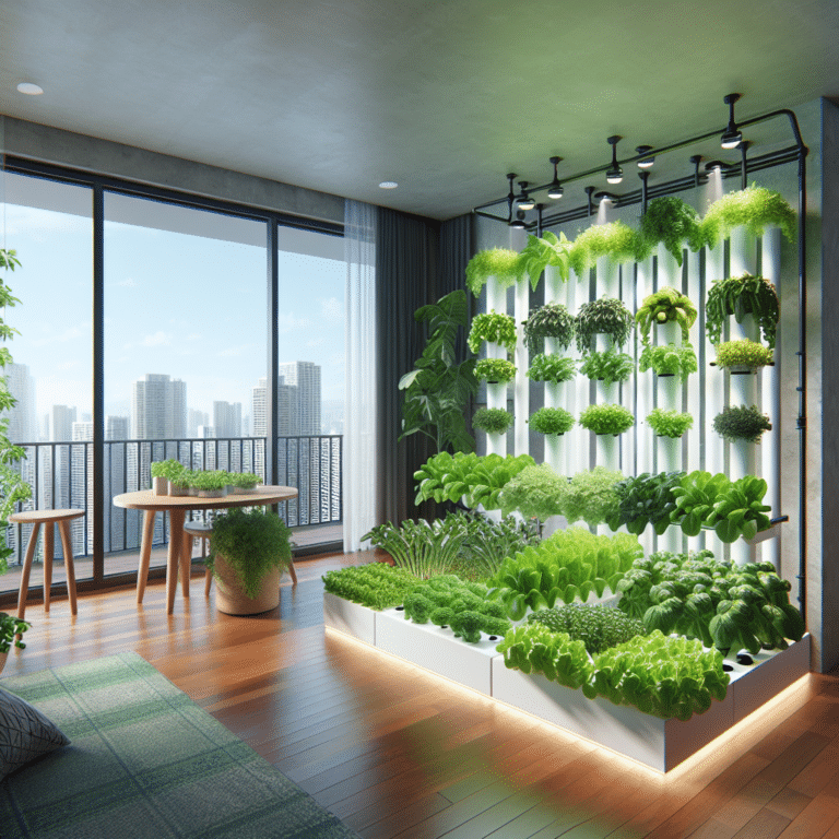 The benefits of having a hydroponic garden in your apartment