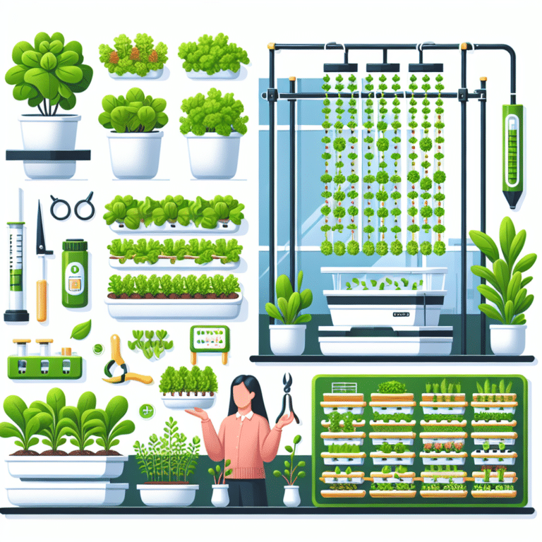Hydroponic kits to grow your own food in apartments